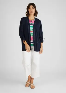 321221- Navy Cardigan - Rabe