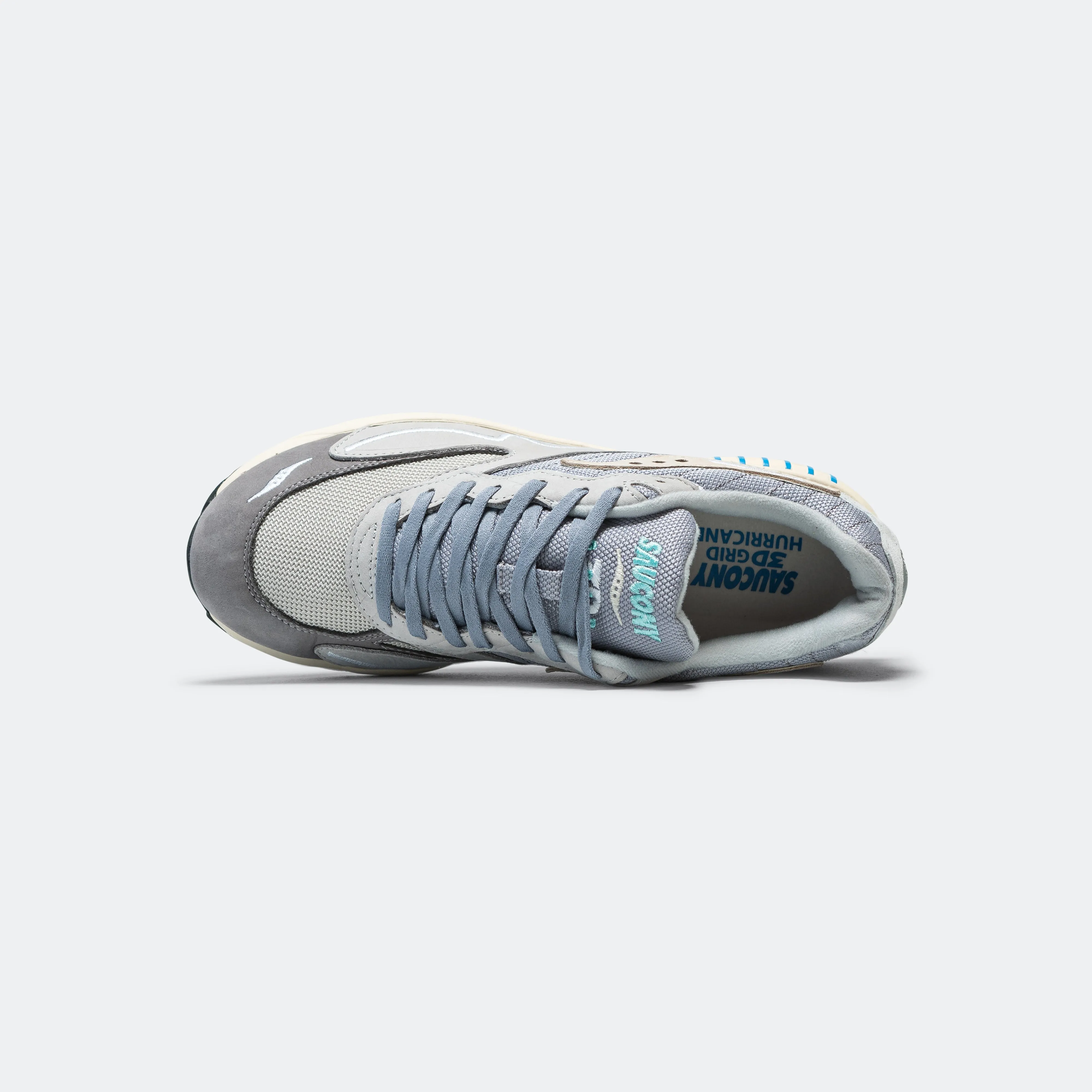 3D Grid Hurricane - Grey/Blue