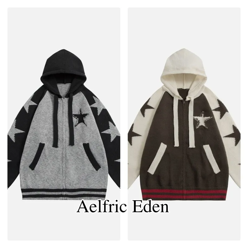 Aelfric Eden  |Star Unisex Street Style Long Sleeves Hoodies & Sweatshirts