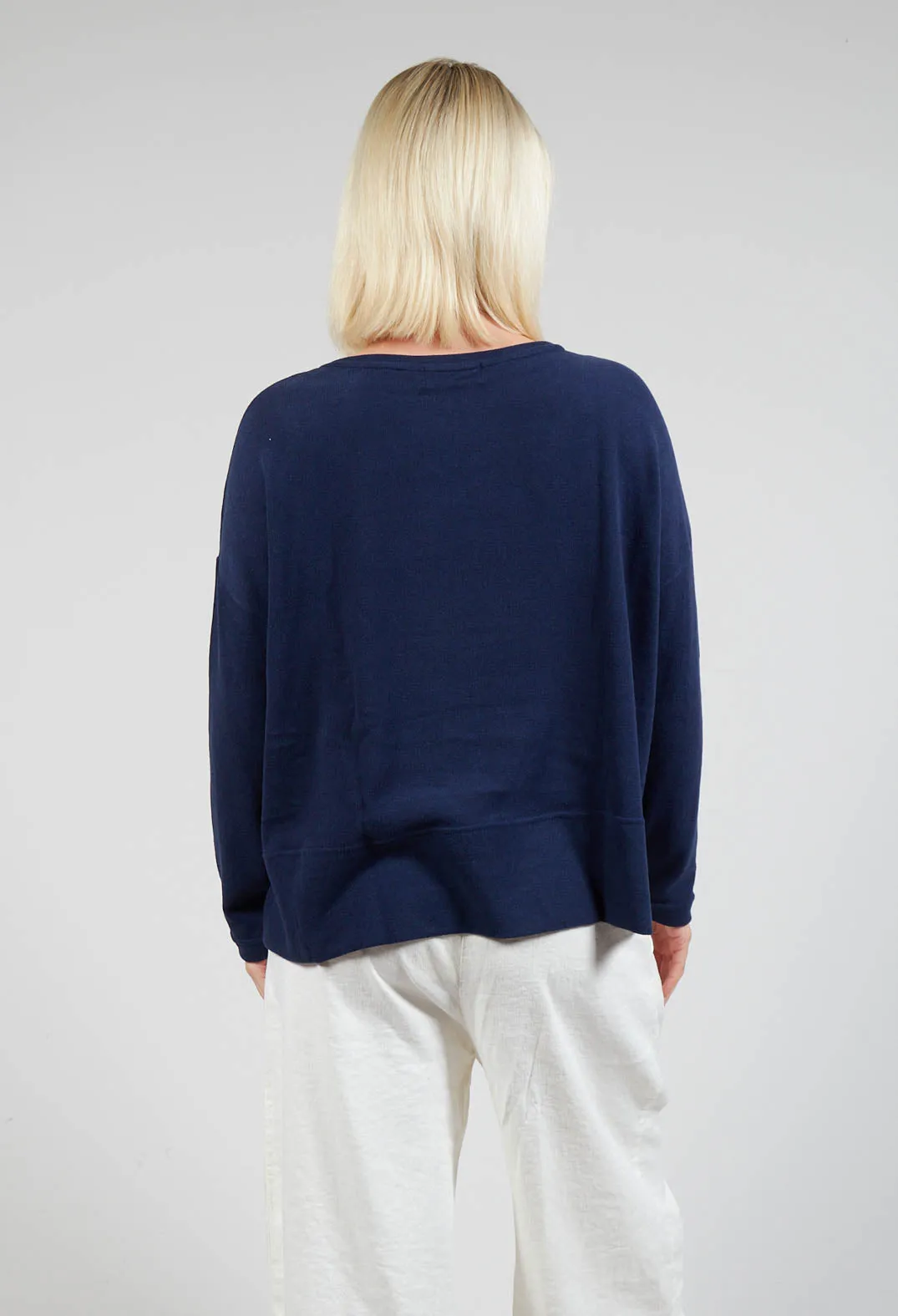 Alison Jumper In Blu