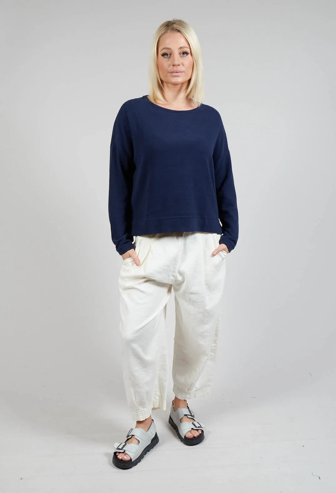 Alison Jumper In Blu