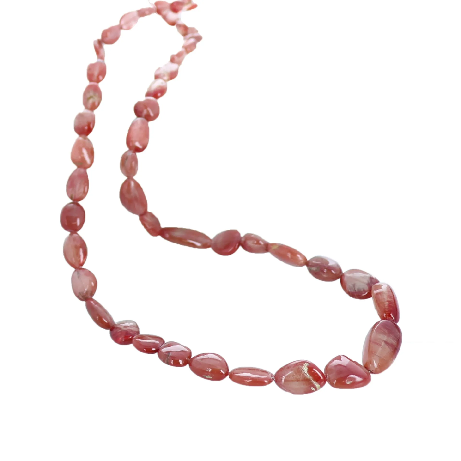 ANDESINE BEADS Oval Shape Deep Rose Gold Color 5-18mm 18