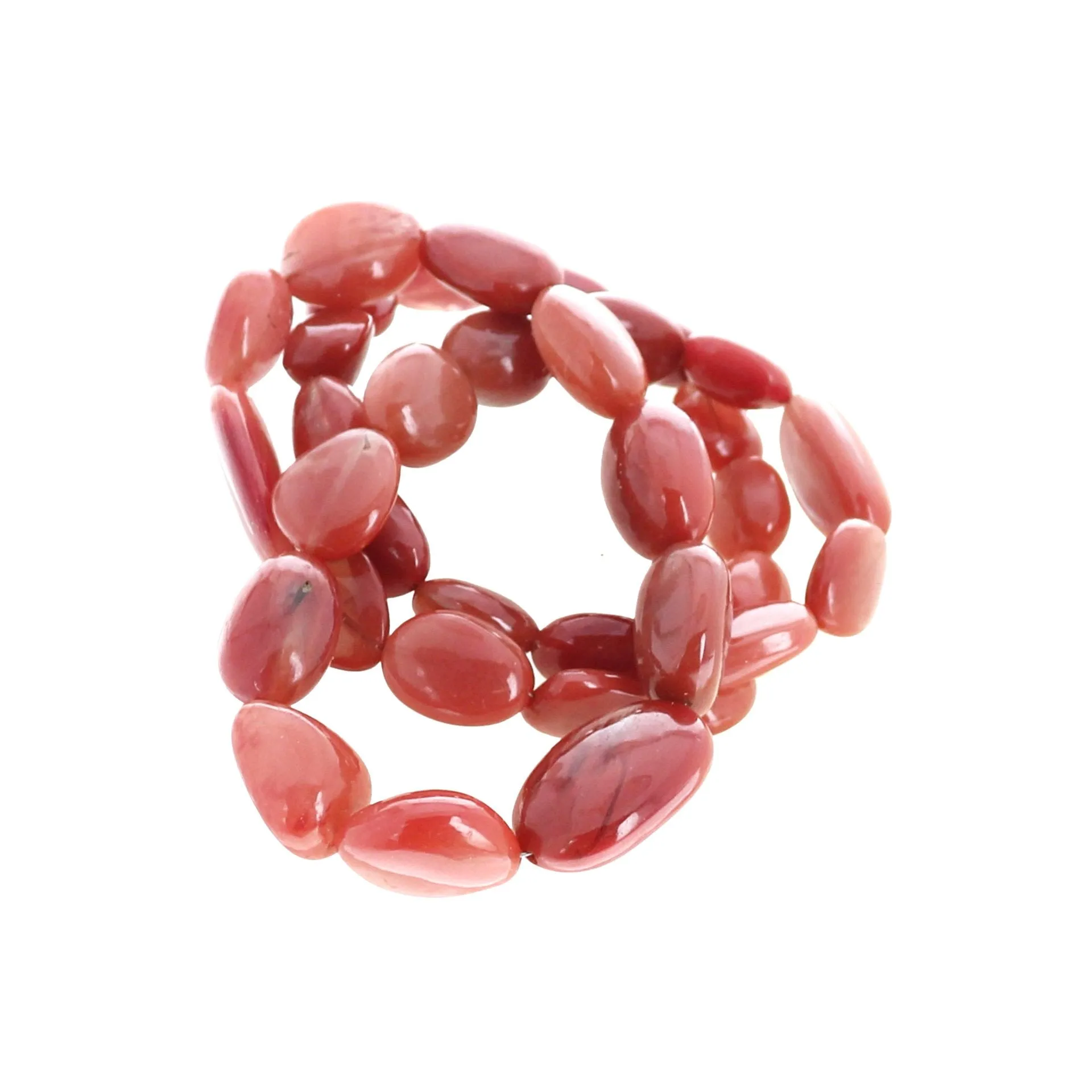 Andesine Beads Oval Shape Rich Auburn Color 4-15X18Mm 18,