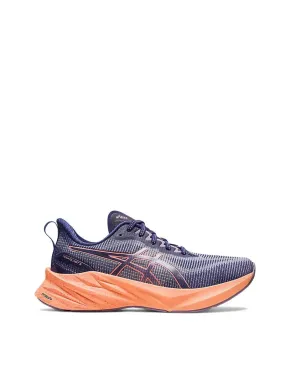 Asics Womens Novablast 3 LE Trainers Indigo Blue / Papaya