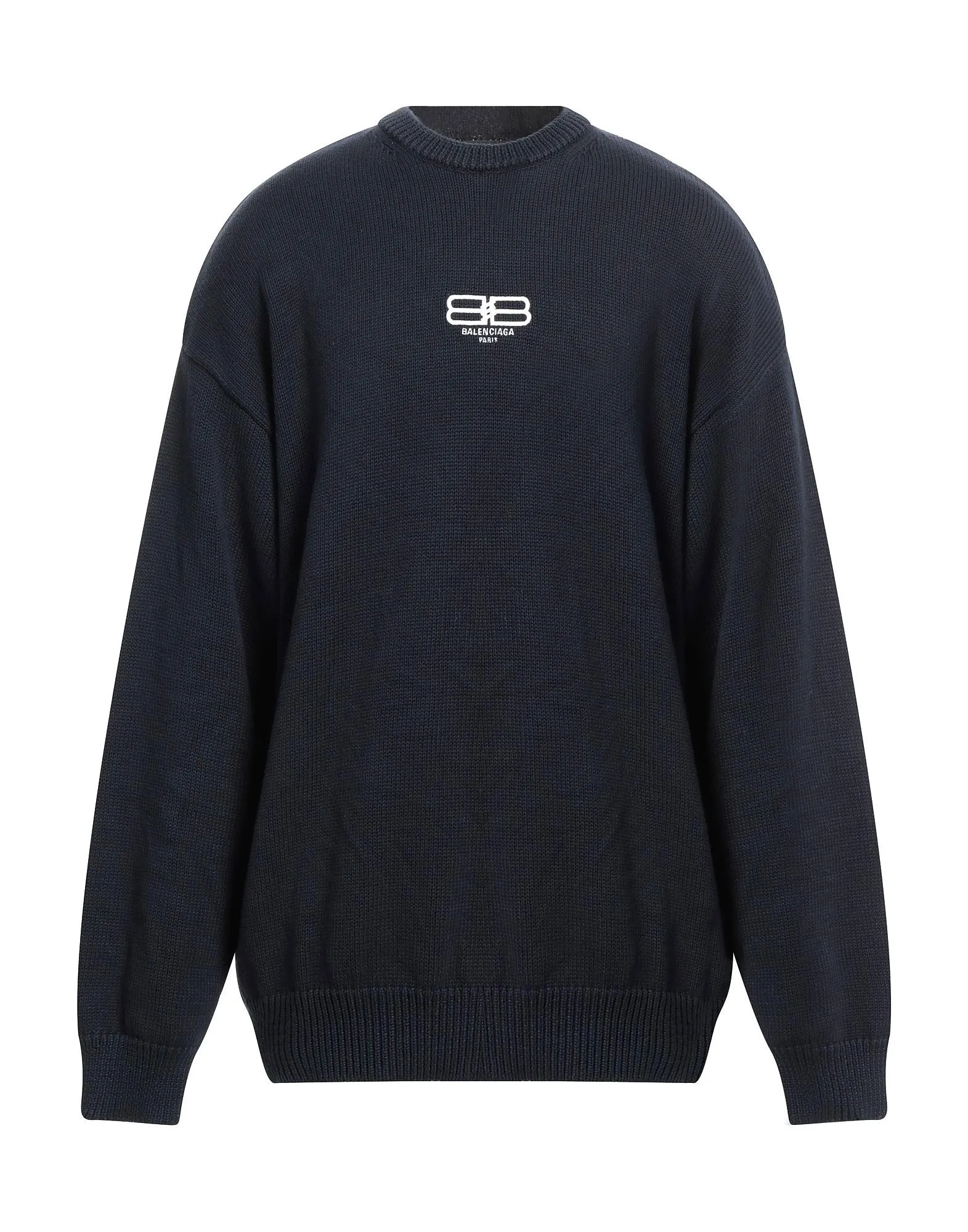 BALENCIAGA  |Crew Neck Pullovers Unisex Long Sleeves Cotton Logo Luxury