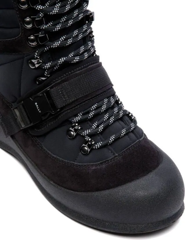 Bally Clyde lace-up snow boots Black