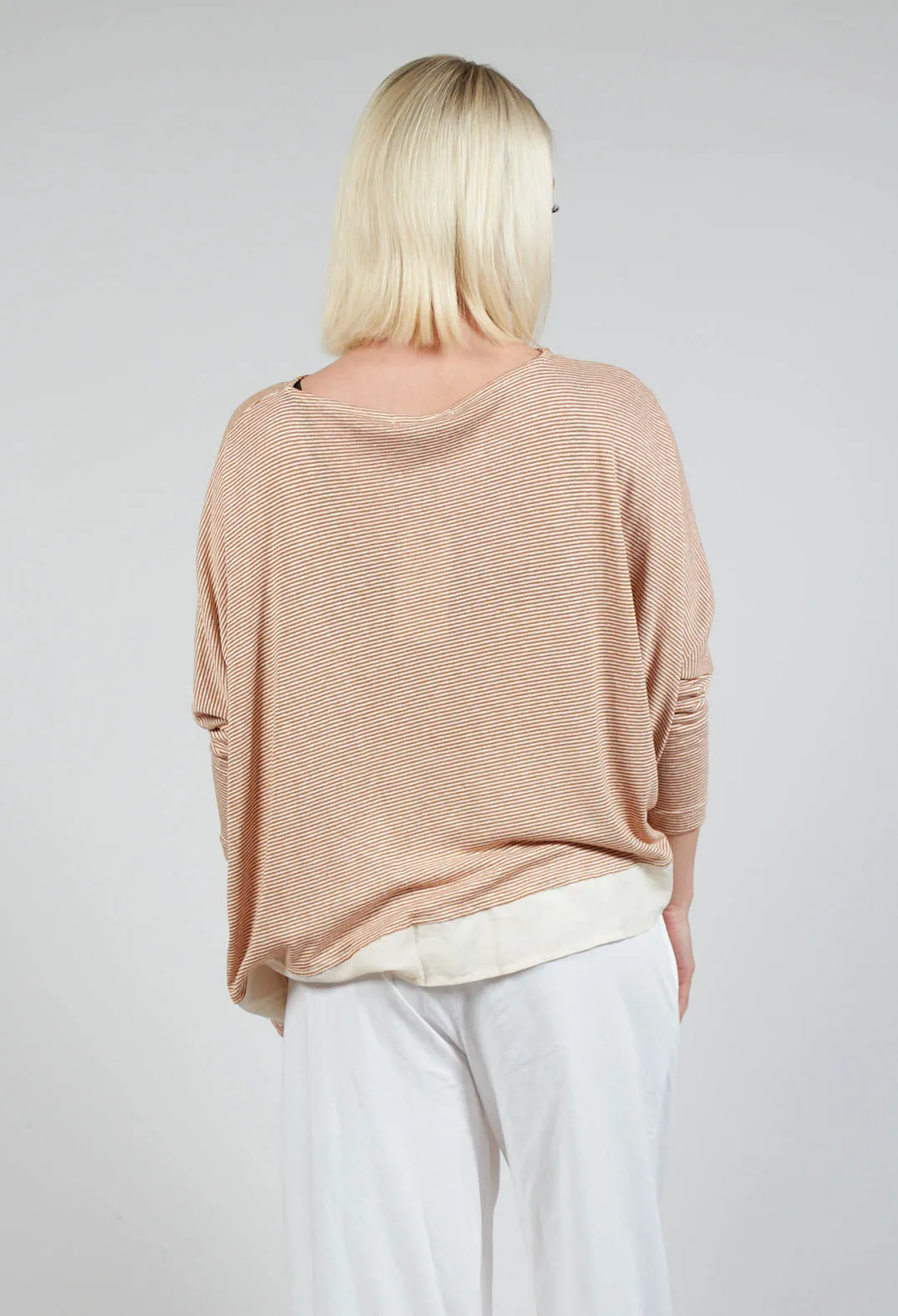 Bamboo Lr Jumper In Ambra