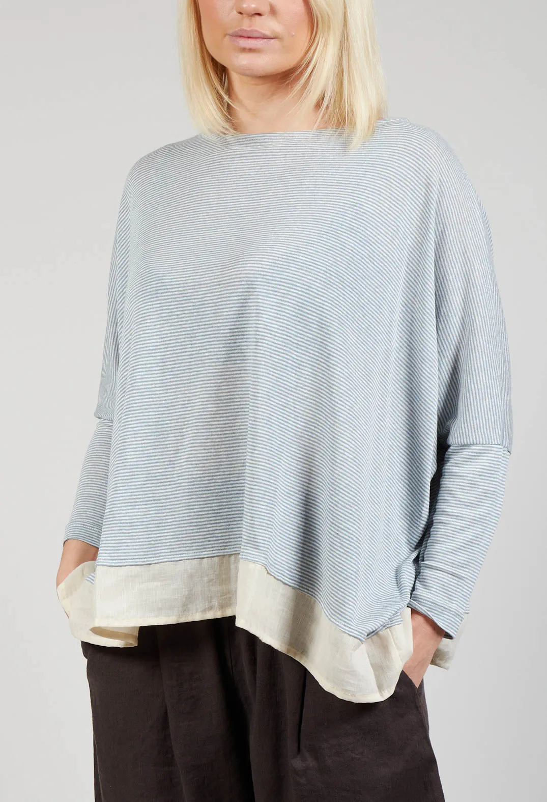 Bamboo Lr Jumper In Anice