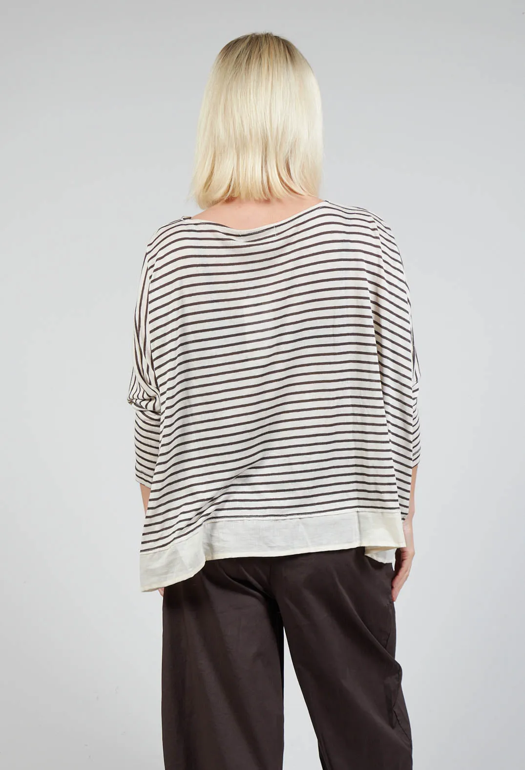 Bamboo Lr Jumper In Caffe