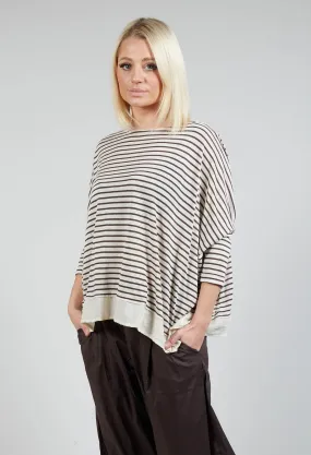 Bamboo Lr Jumper In Caffe