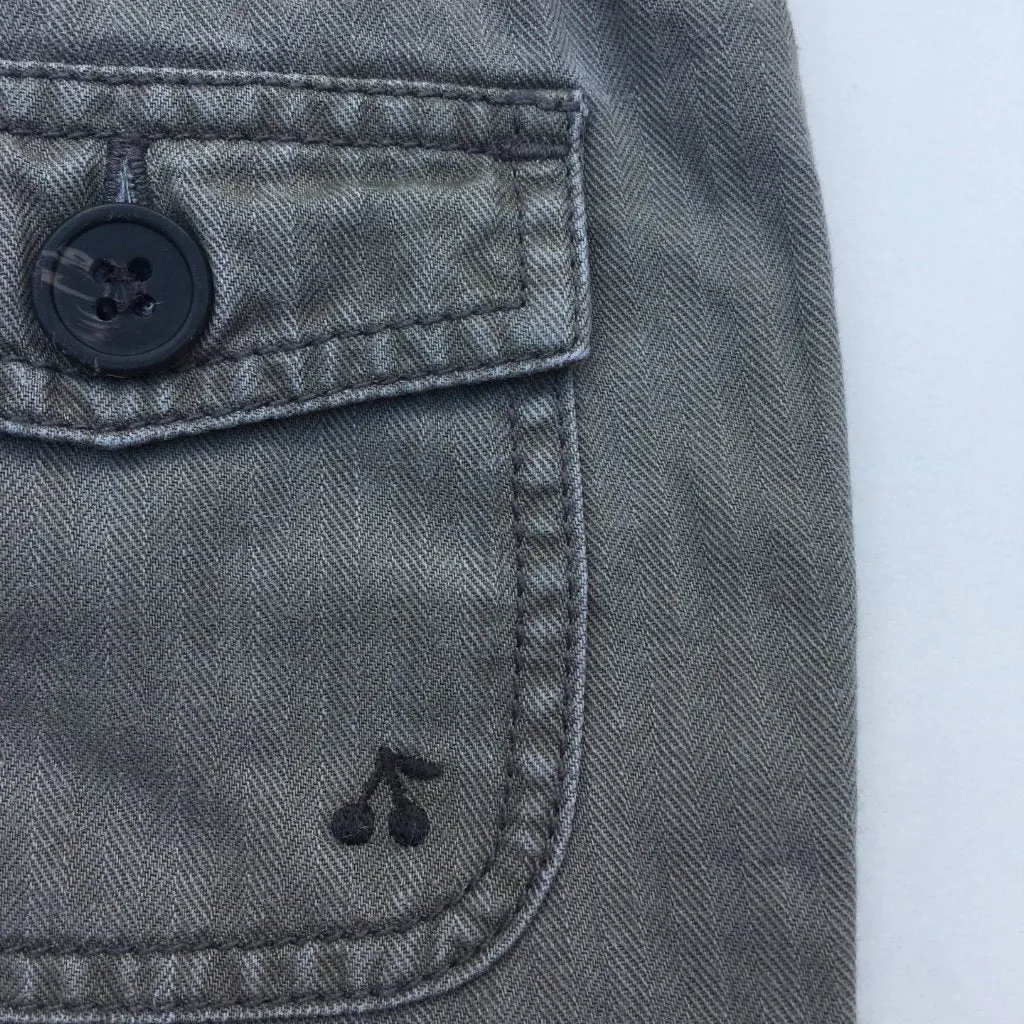 Bonpoint Boy's Khaki Grey Trousers: 4 Years