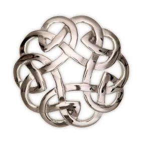 Celtic Eternal Interlace Brooch