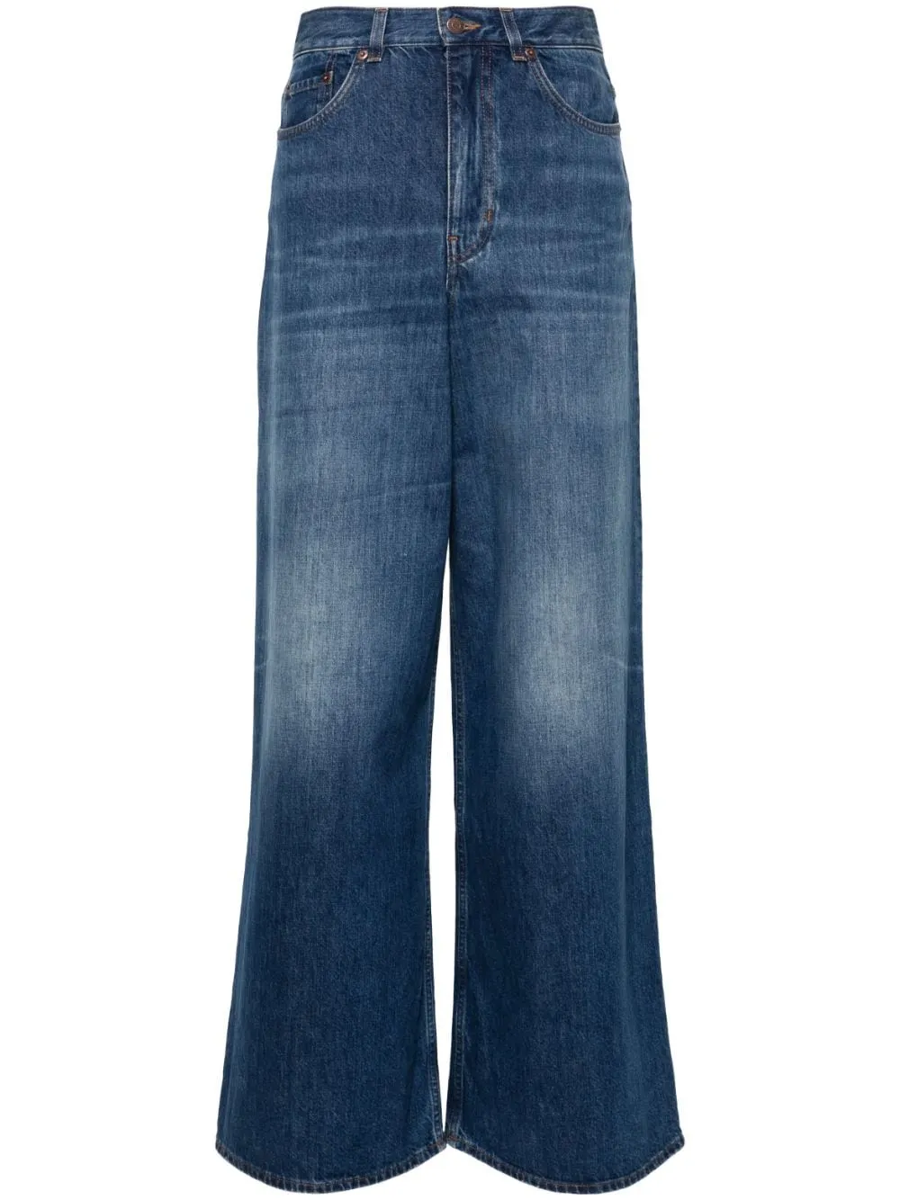 CHLO Organic Wide Leg Denim Jeans