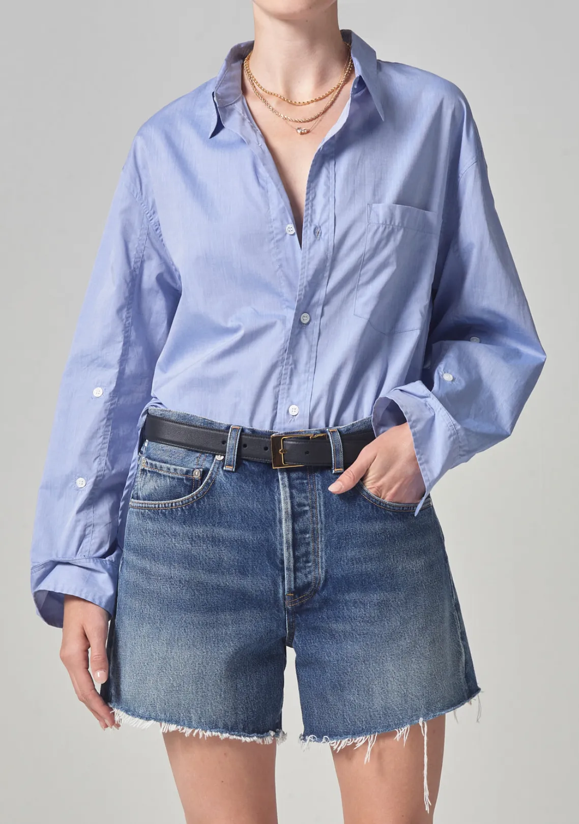 CITIZENS OF HUMANITY KAYLA BUTTON DOWN SHIRT