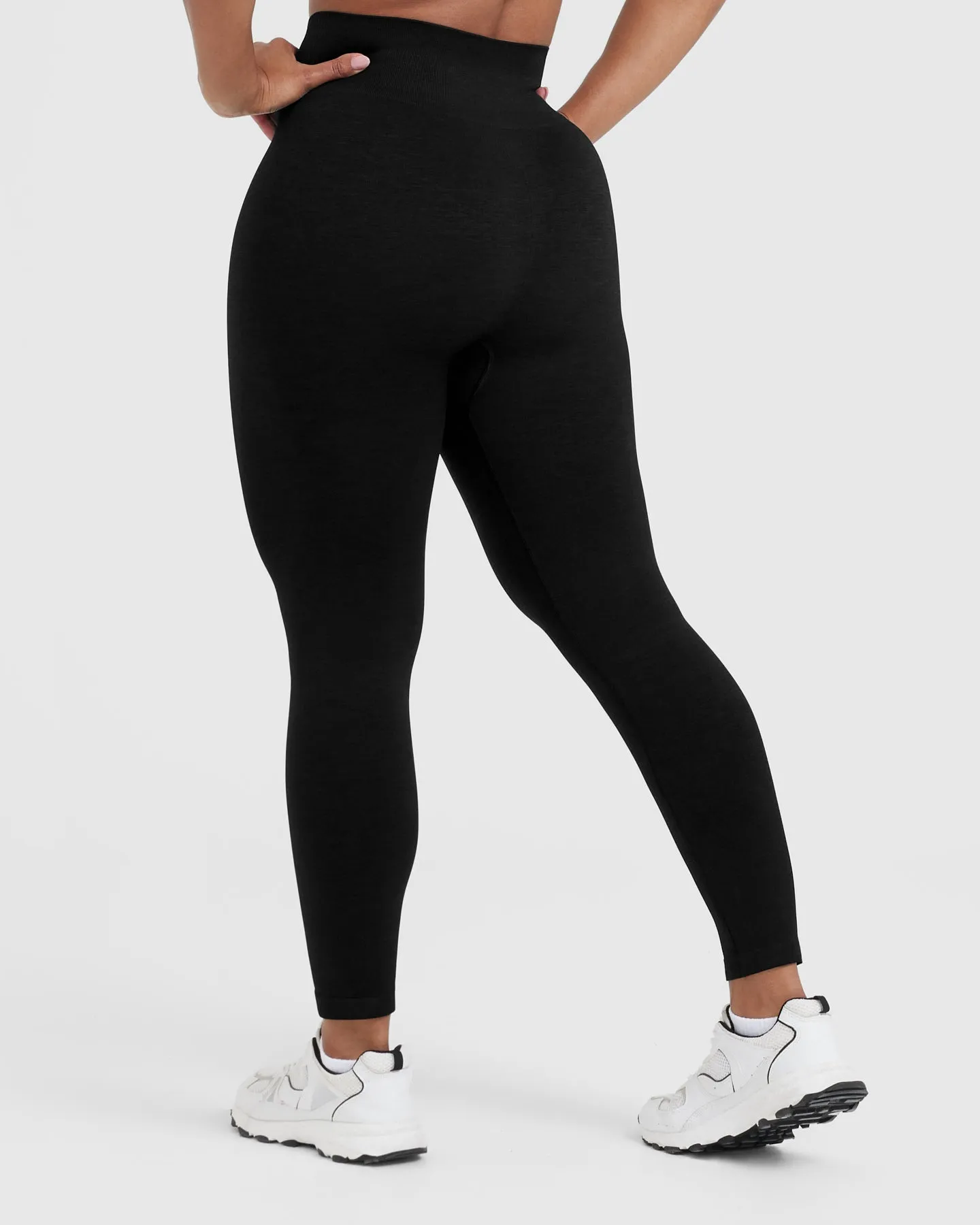 Classic Seamless 2.0 Leggings | Black Marl