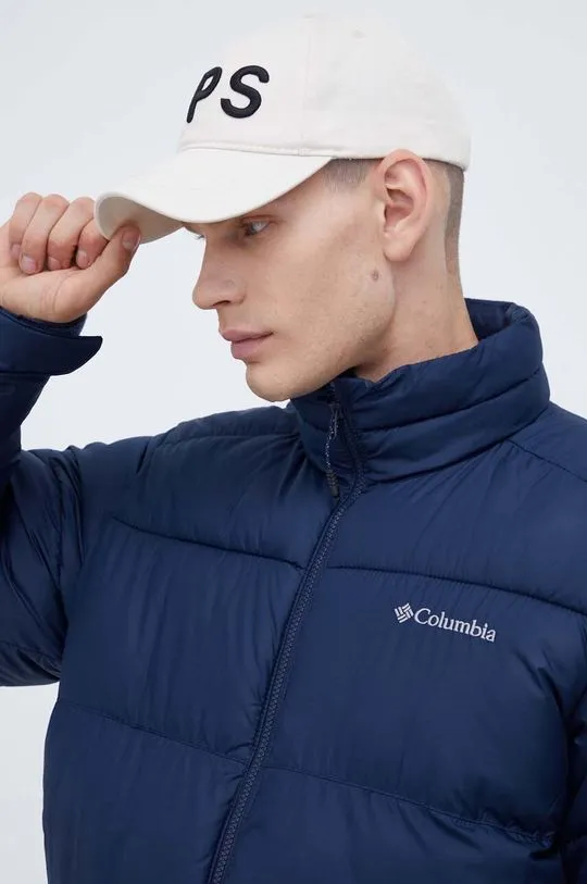 Columbia jacket men's navy blue color