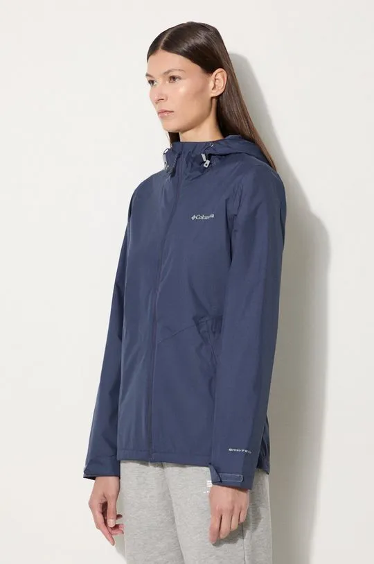 Columbia outdoor jacket Inner Limits II navy blue color