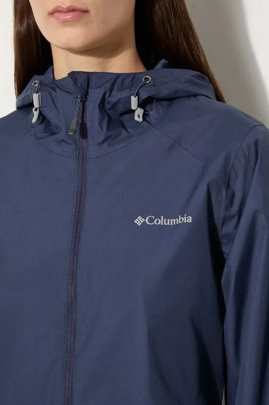 Columbia outdoor jacket Inner Limits II navy blue color