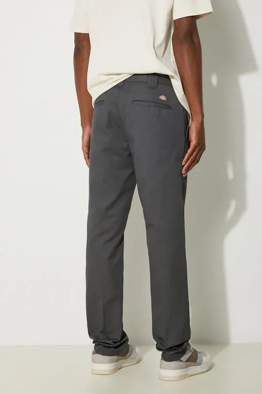 Dickies trousers men's gray color