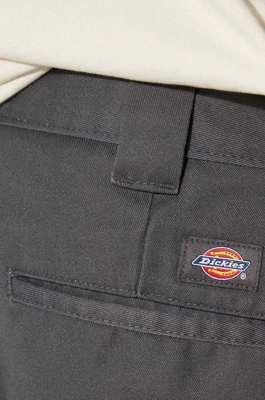 Dickies trousers men's gray color