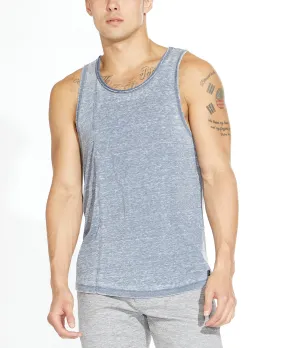 Down & Dirty Garment Burnout Tank (Vintage Indigo)