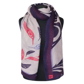 Eco Scarf | Feathers by Simone Diamond