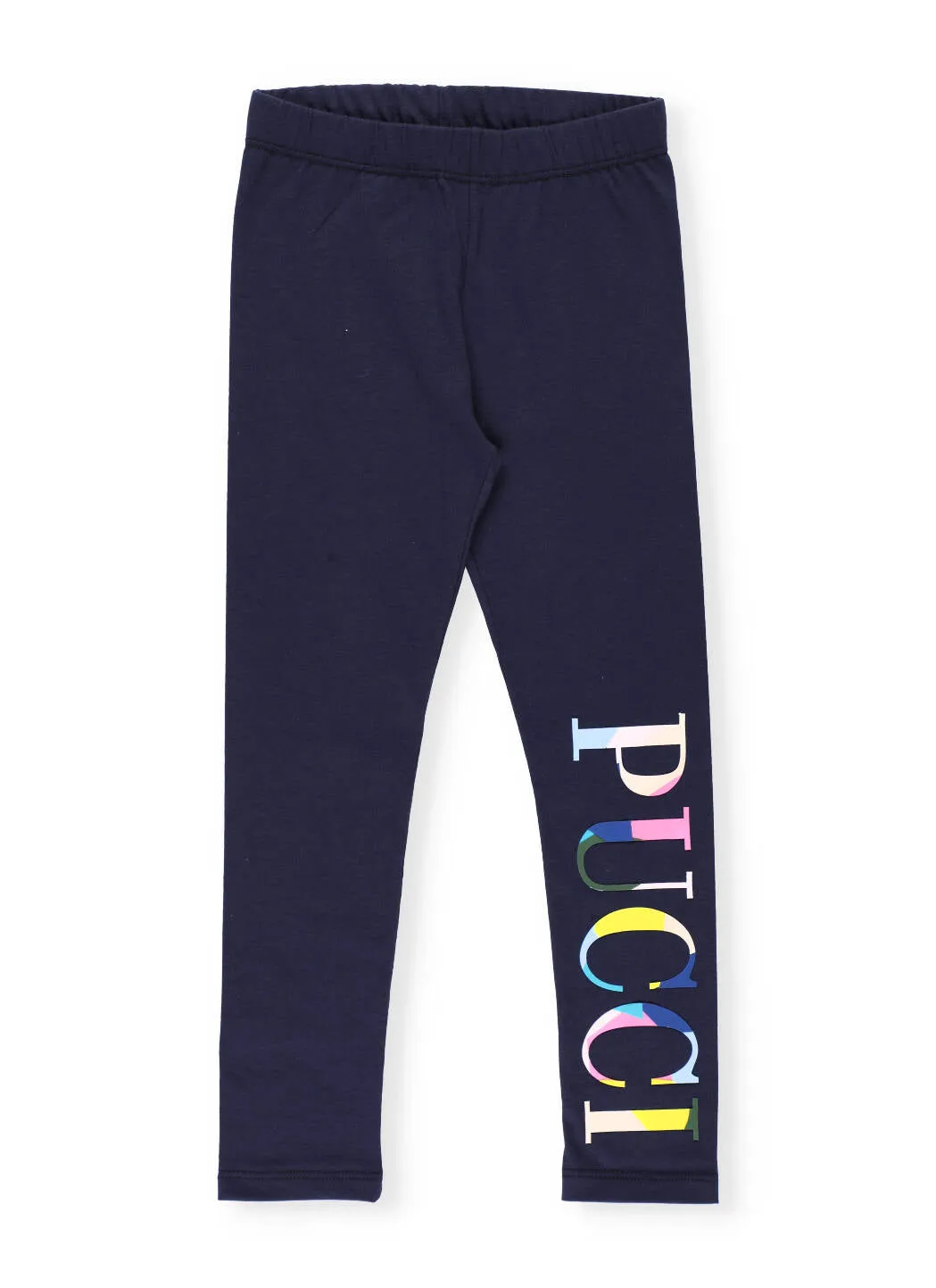 Emilio Pucci Junior Logo Printed Leggings