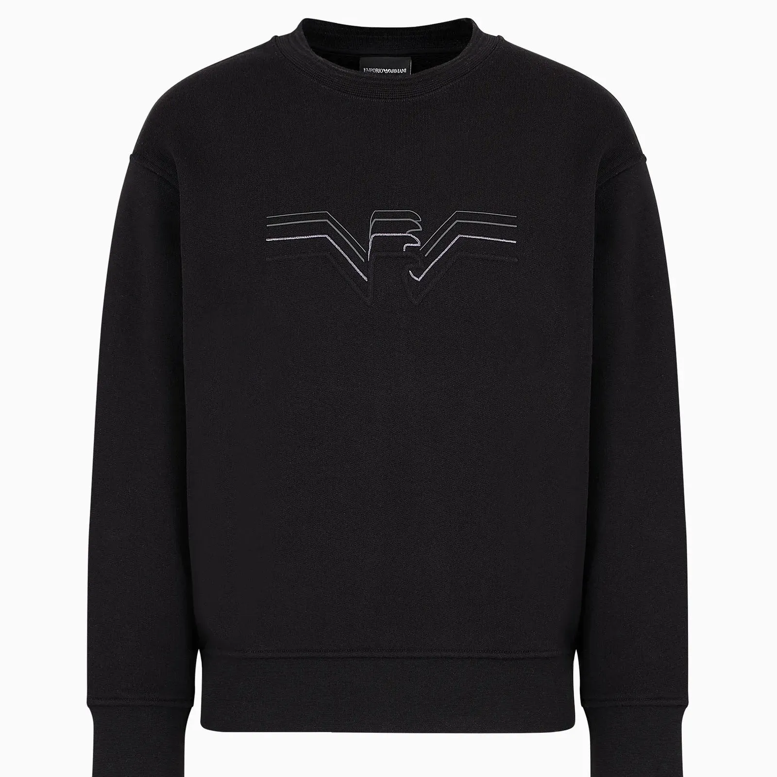 Emporio Armani Sweatshirt With Gradient Eagle Print