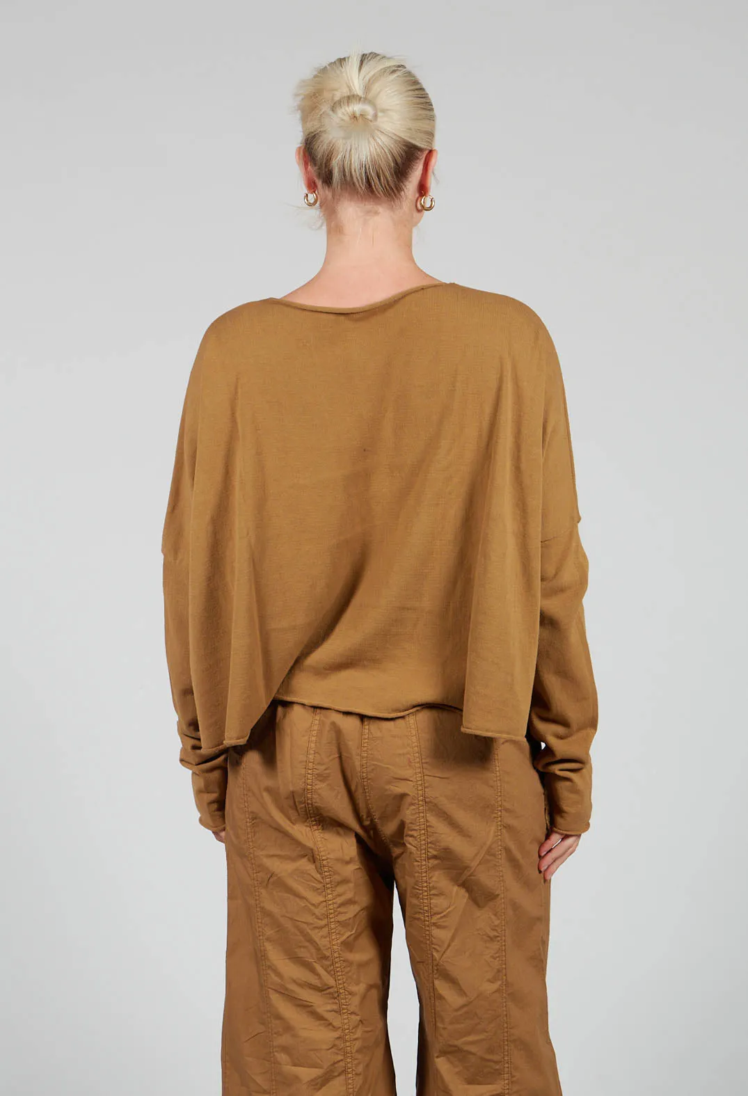 Externo Jumper in Dried Tobacco