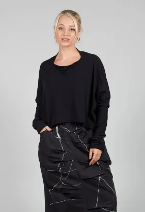 Externo Jumper in Off Black