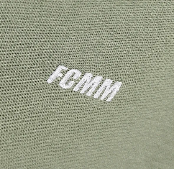 FCMM  |Unisex Street Style Long Sleeves Plain Cotton Logo