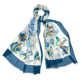 Flying Kites Cashmere & Silk Scarf 19andreas47