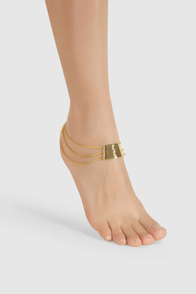 Gold Ankle chains