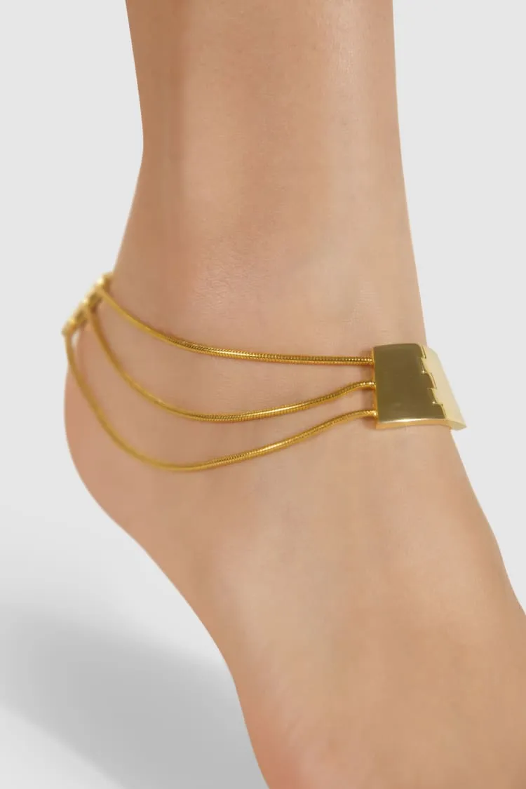 Gold Ankle chains