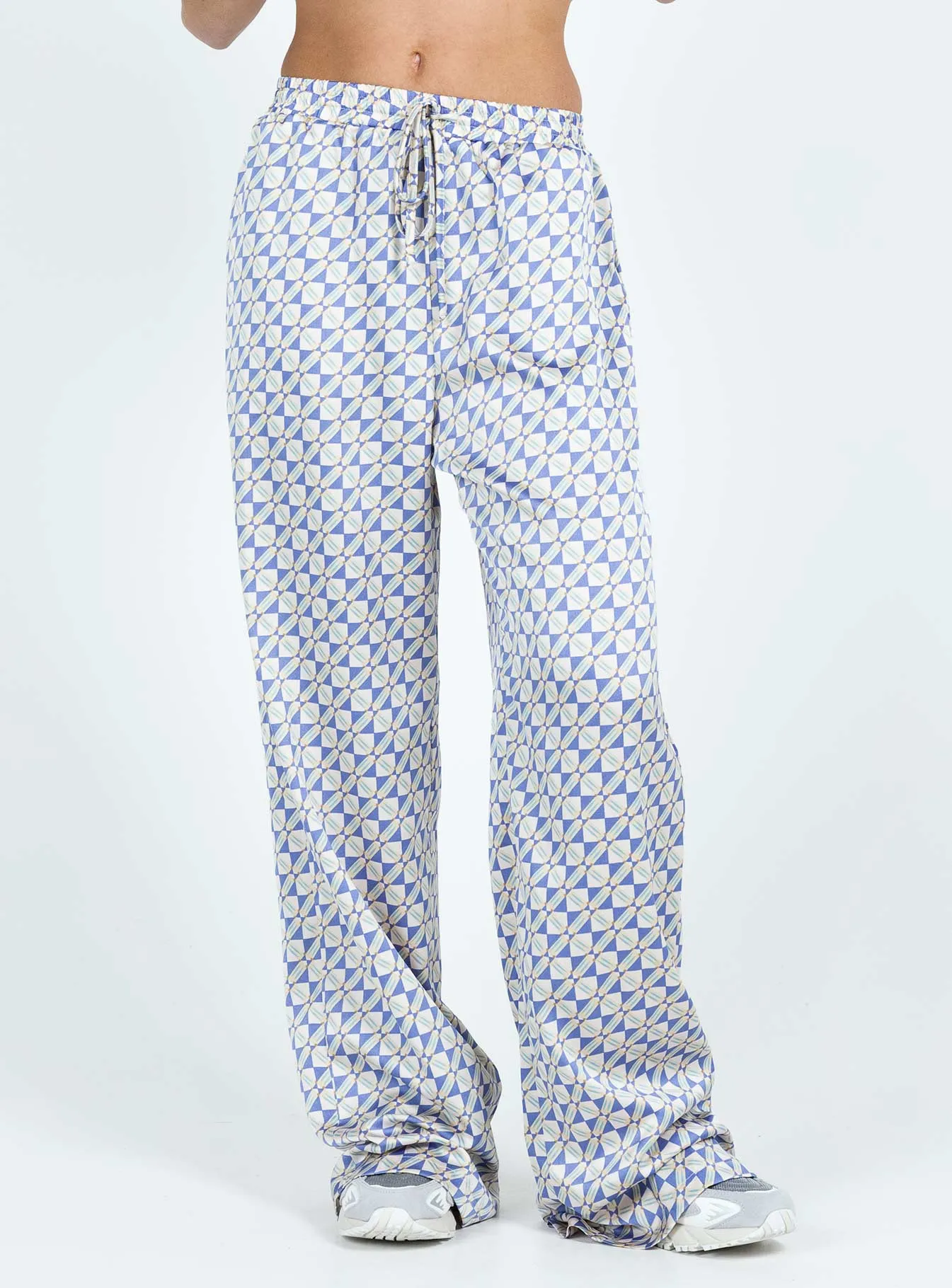 Golda Pant Blues Geo