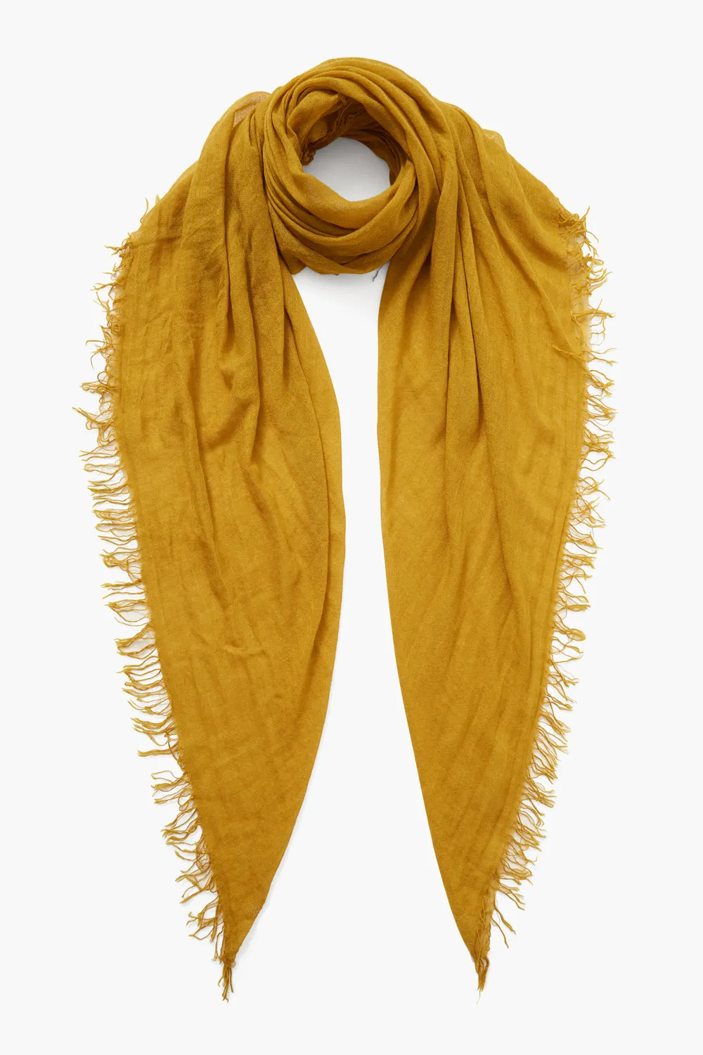 Green Sulphur Cashmere and Silk Scarf