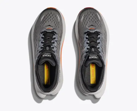 Hoka Men’s Kawana Athletic Shoes-Black/Lunar Rock