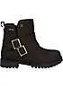 Hunter Brown Ness Ankle Boots