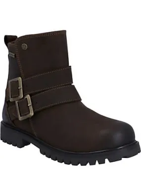 Hunter Brown Ness Ankle Boots