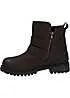 Hunter Brown Ness Ankle Boots