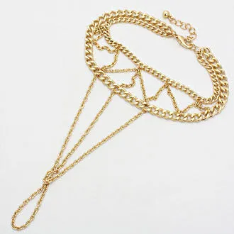 iLLASPARKZ Fancy Metal Chain Link Anklet