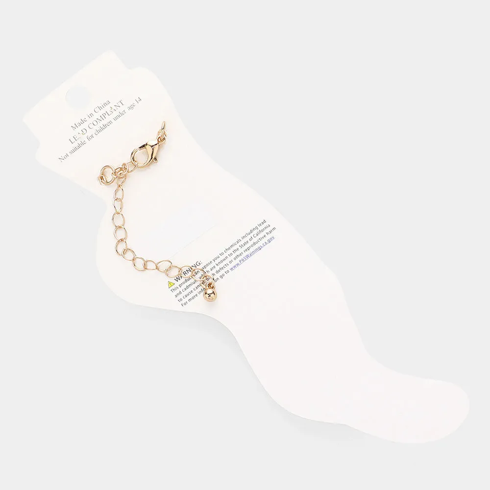 iLLASPARKZ Metal Chain Anklet