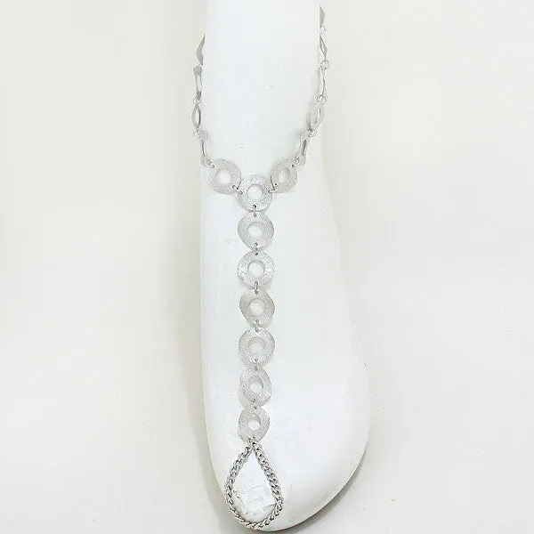 iLLASPARKZ Mottled Rings Chain Anklet