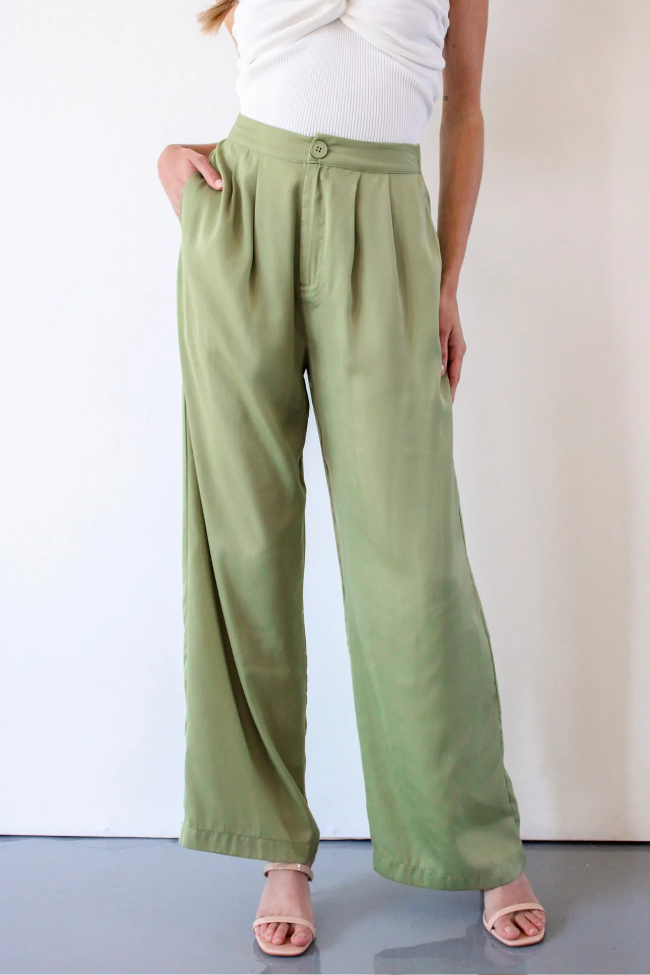 Island Passion Satin Pants