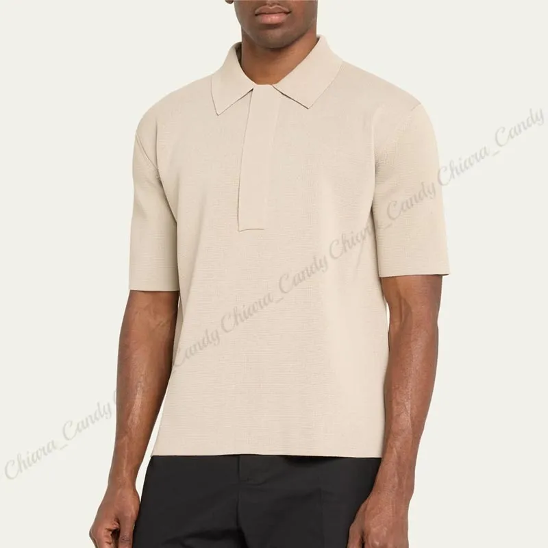 Jil Sander  |Pullovers Plain Cotton Short Sleeves Designers Polos