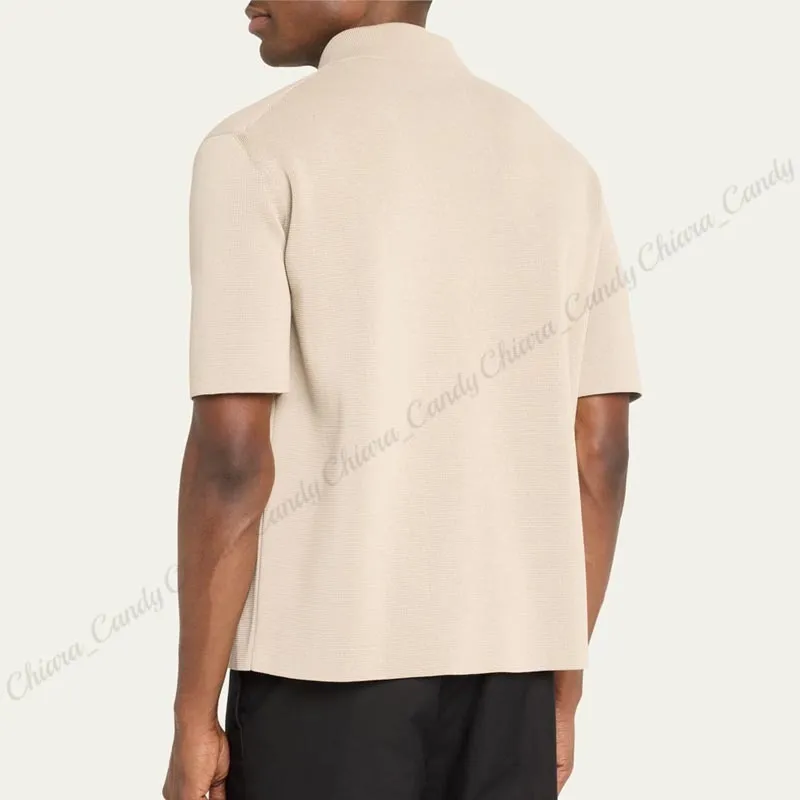 Jil Sander  |Pullovers Plain Cotton Short Sleeves Designers Polos