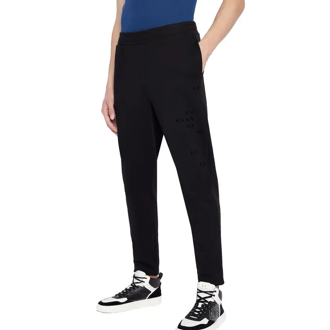 JOGGER WITH ELASTIC WAIST Man Black 