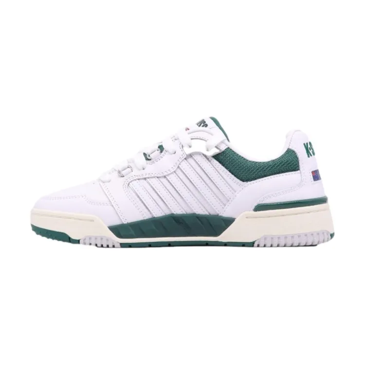 K-SWISS SI 18 RIVAL Scarpe Uomo Sneaker Stringate Bianco VERDE