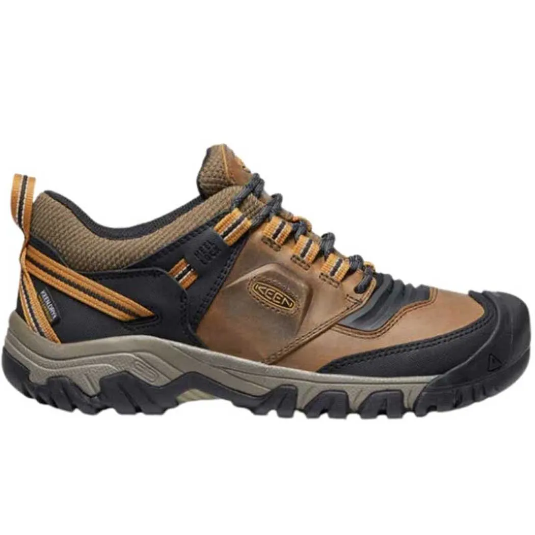 Keen Ridge Flex WP Sneaker Bison/Golden Brown (Men's)