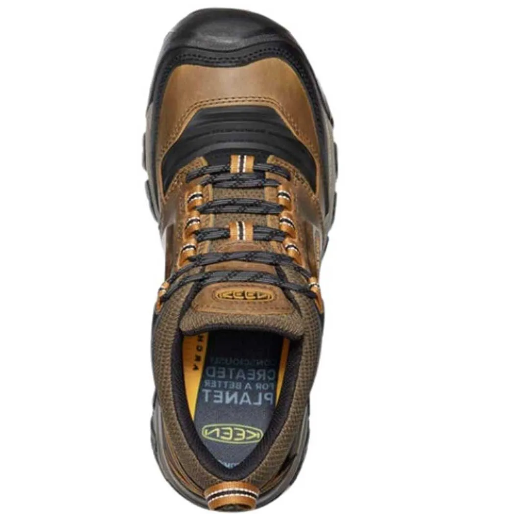 Keen Ridge Flex WP Sneaker Bison/Golden Brown (Men's)